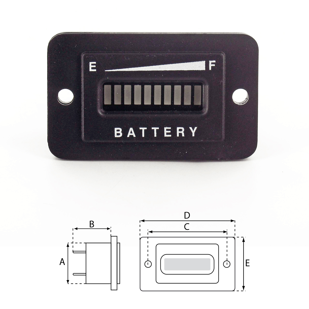 Batterieanzeige 48V LED