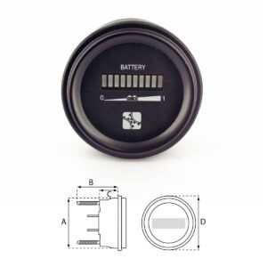 Batterieanzeige 72V LED