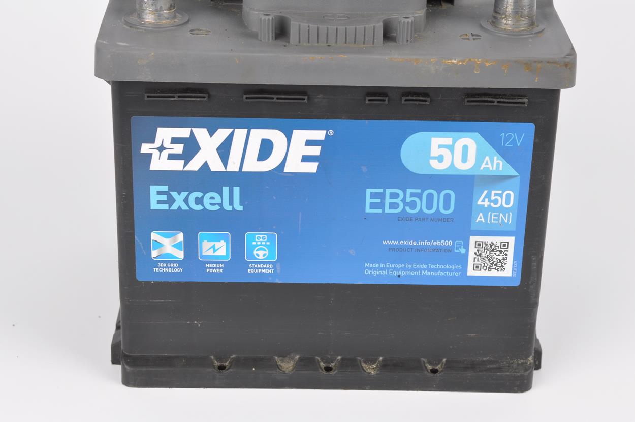 Batterie 12V 50Ah Exide – Bild 2